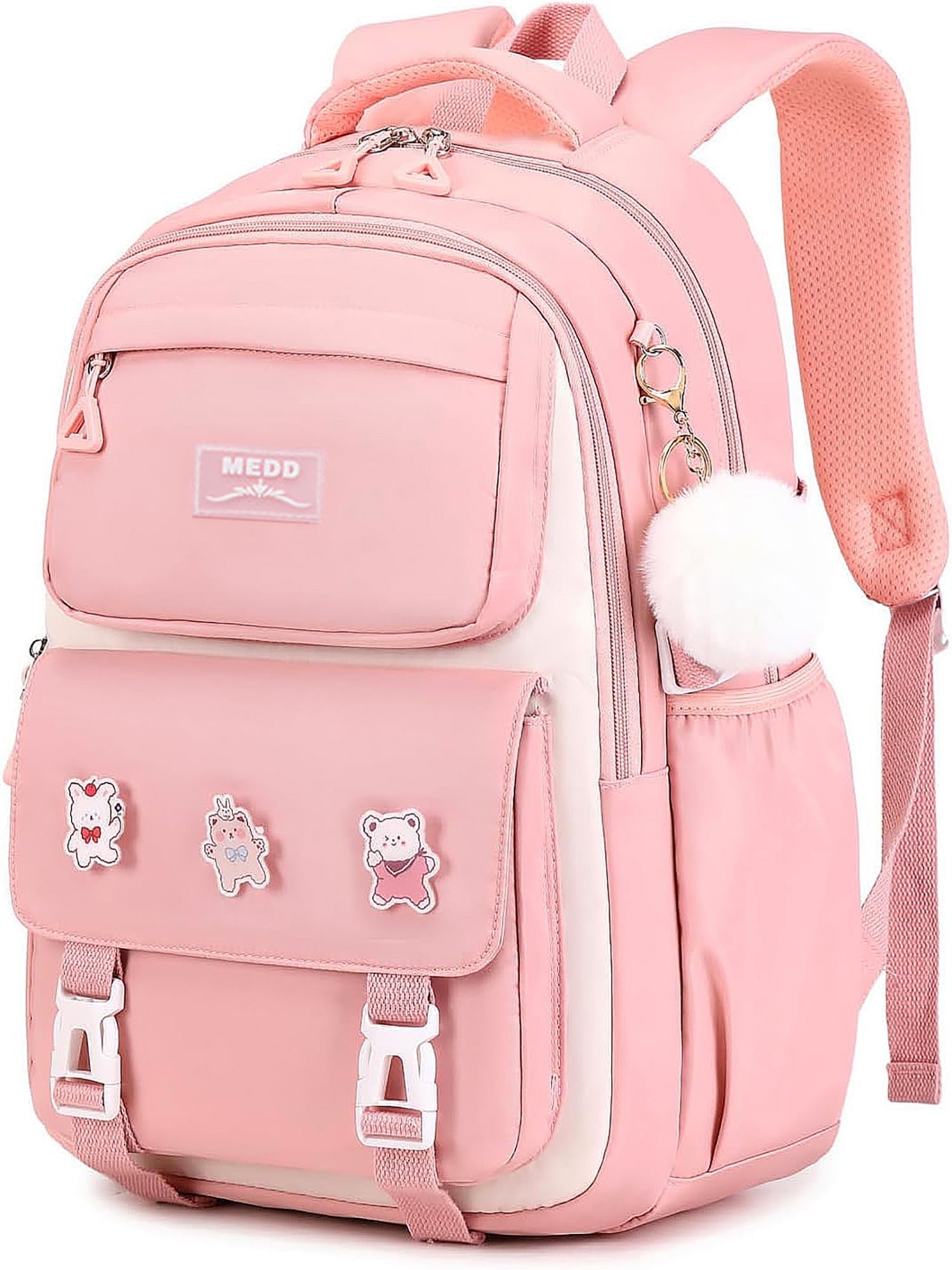 Foto 2 pulgar | Mochila Escolar Omkarsy Rosa para Niñas - Venta Internacional