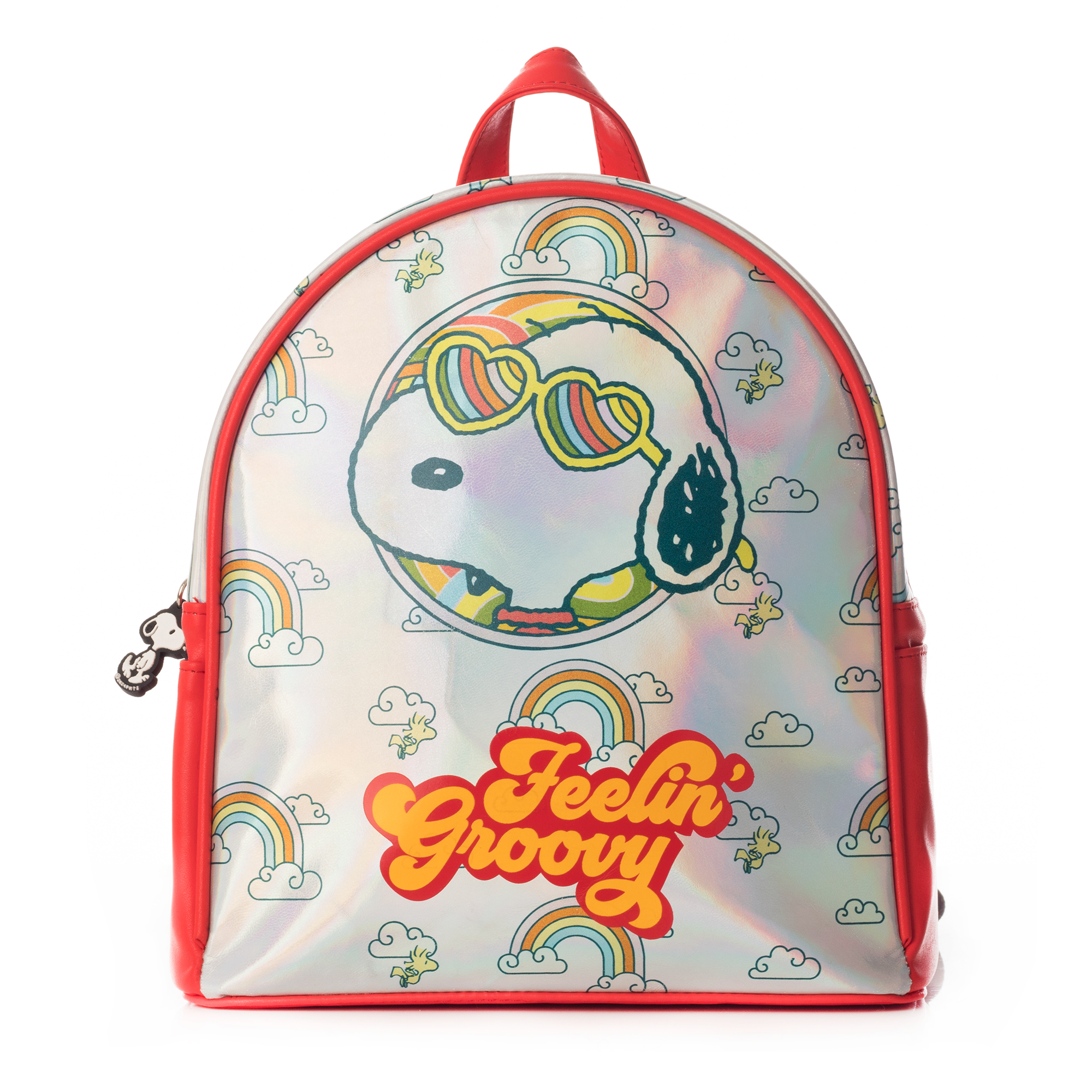 Foto 2 pulgar | Mini Backpack Snoopy Feelin Groovy Peanuts Original