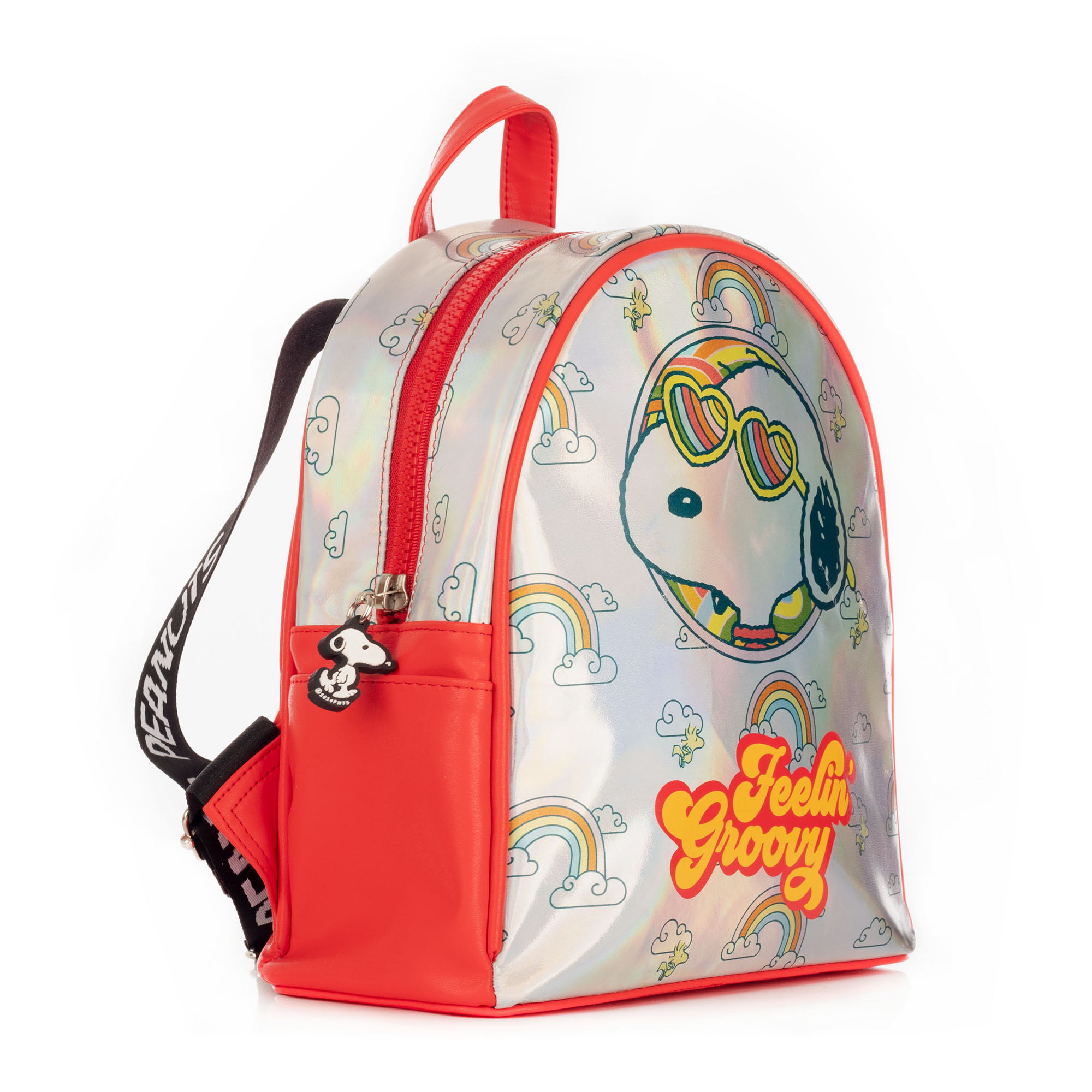 Foto 3 pulgar | Mini Backpack Snoopy Feelin Groovy Peanuts Original