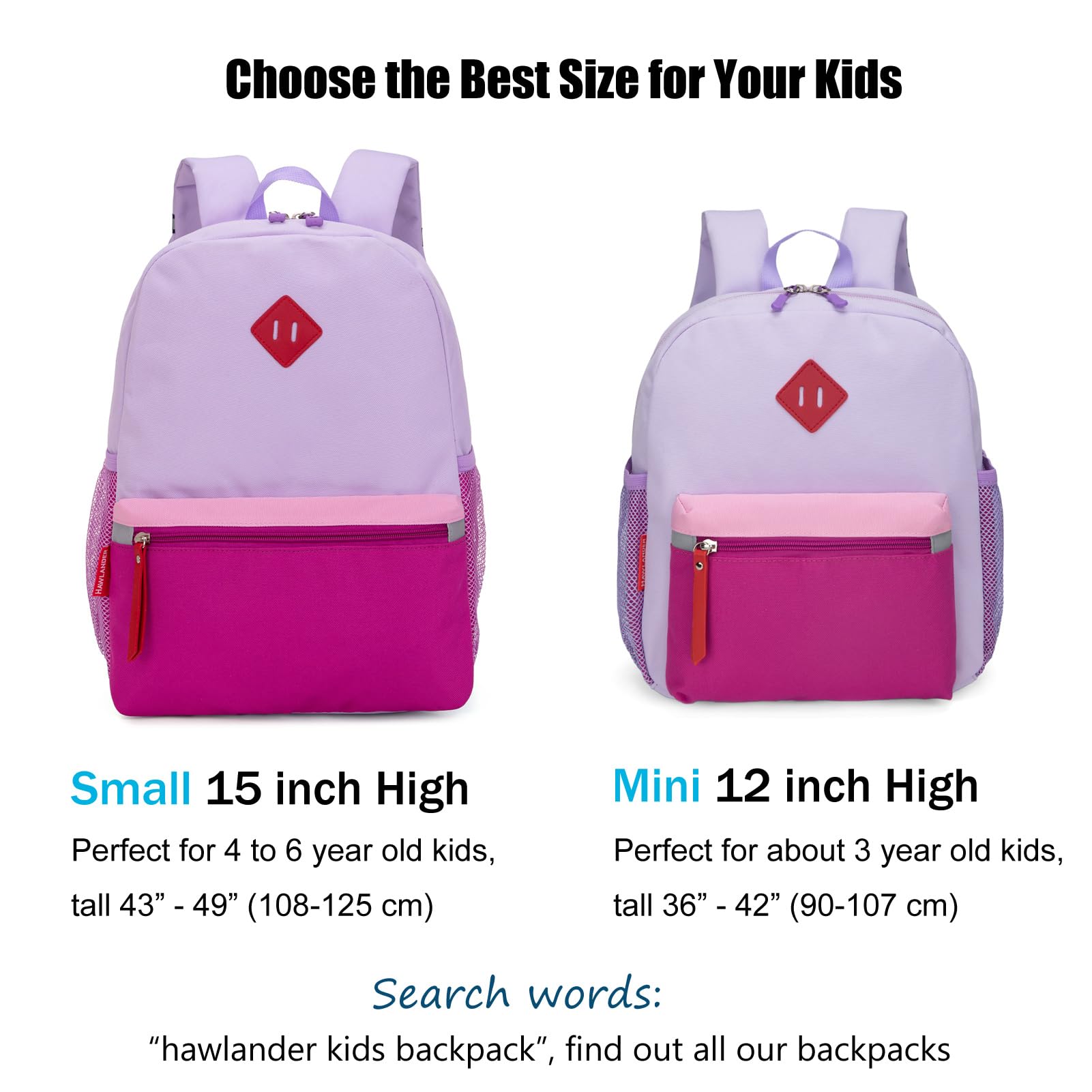 Foto 5 pulgar | Mochila Hawlander Morada para Niña-Venta Internacional