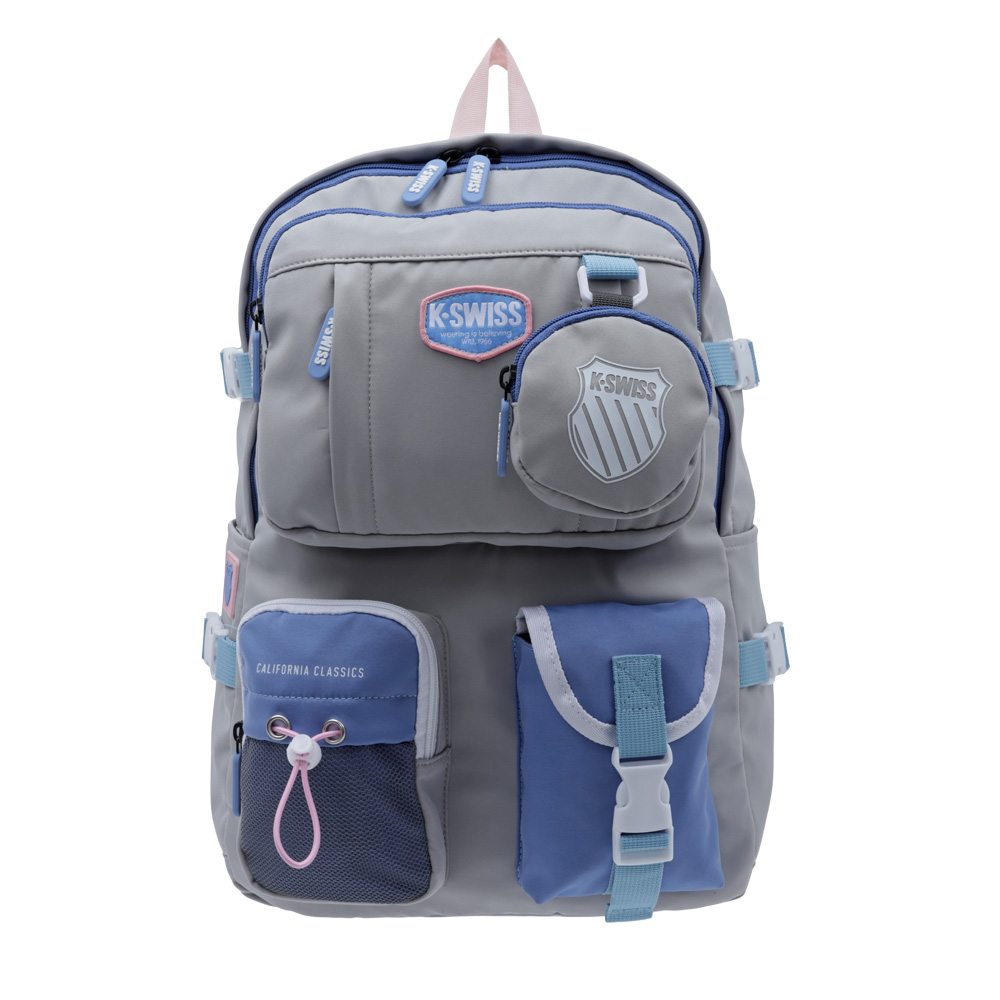 Mochila K-swiss Beth Color Gris Unisex