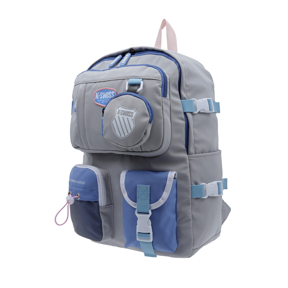 Foto 4 pulgar | Mochila K-swiss Beth Color Gris Unisex