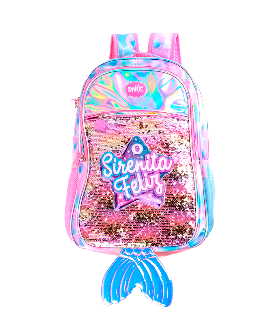 Mochila Sirenita Feliz
