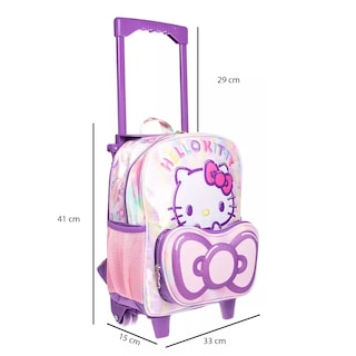 Foto 3 | Mochila Kinder Con Ruedas Ruz Hello Kitty