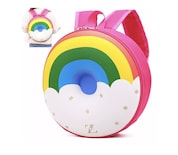 Mochila Preescolar Infantil Para Niño Niña Forma De Rosquilla T