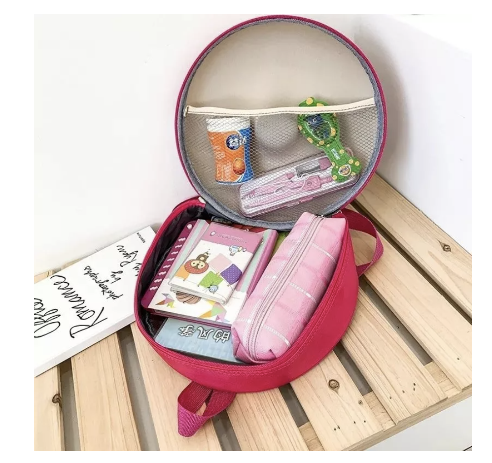 Foto 4 pulgar | Mochila Preescolar Infantil Para Niño Niña Forma De Rosquilla T
