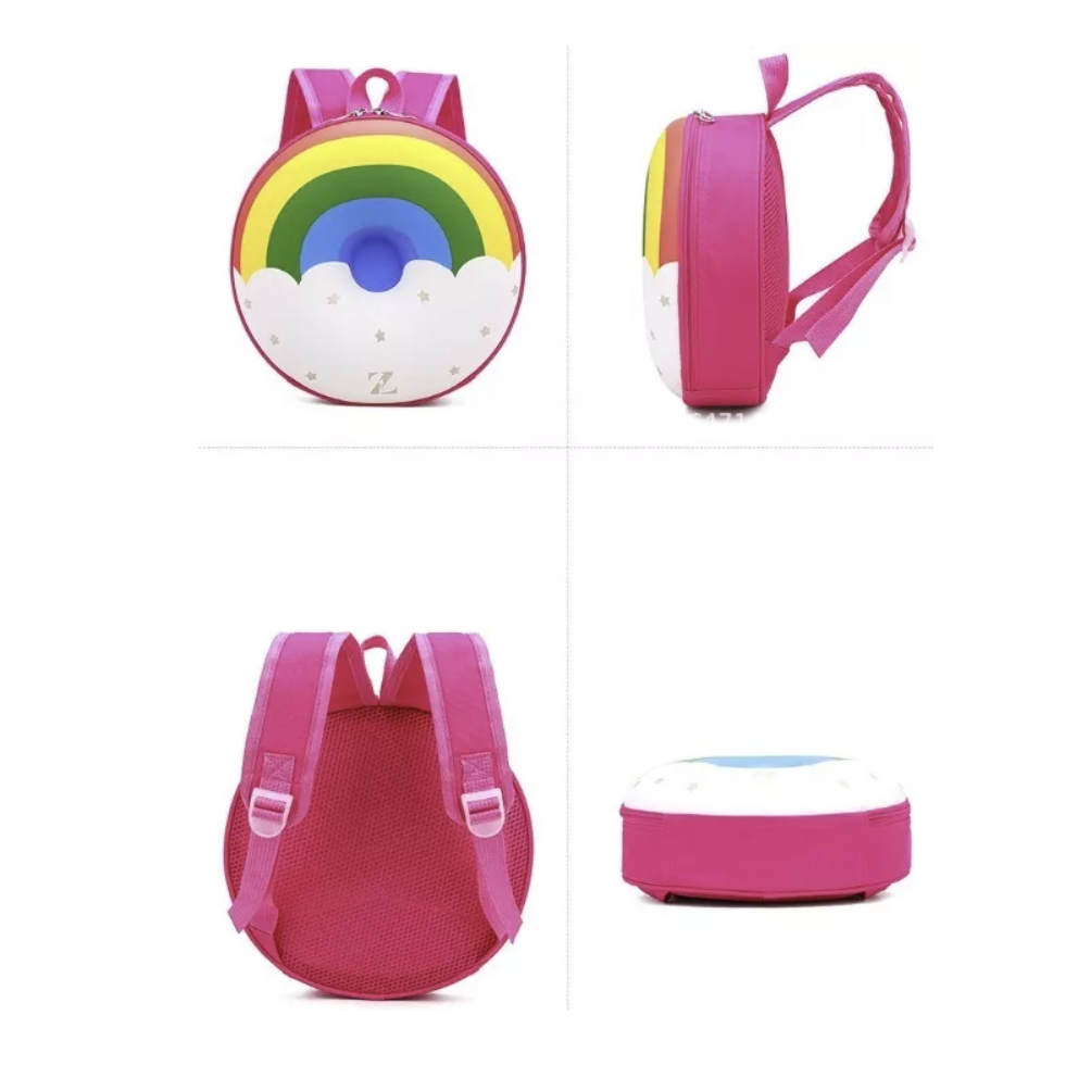Foto 5 pulgar | Mochila Preescolar Infantil Para Niño Niña Forma De Rosquilla T