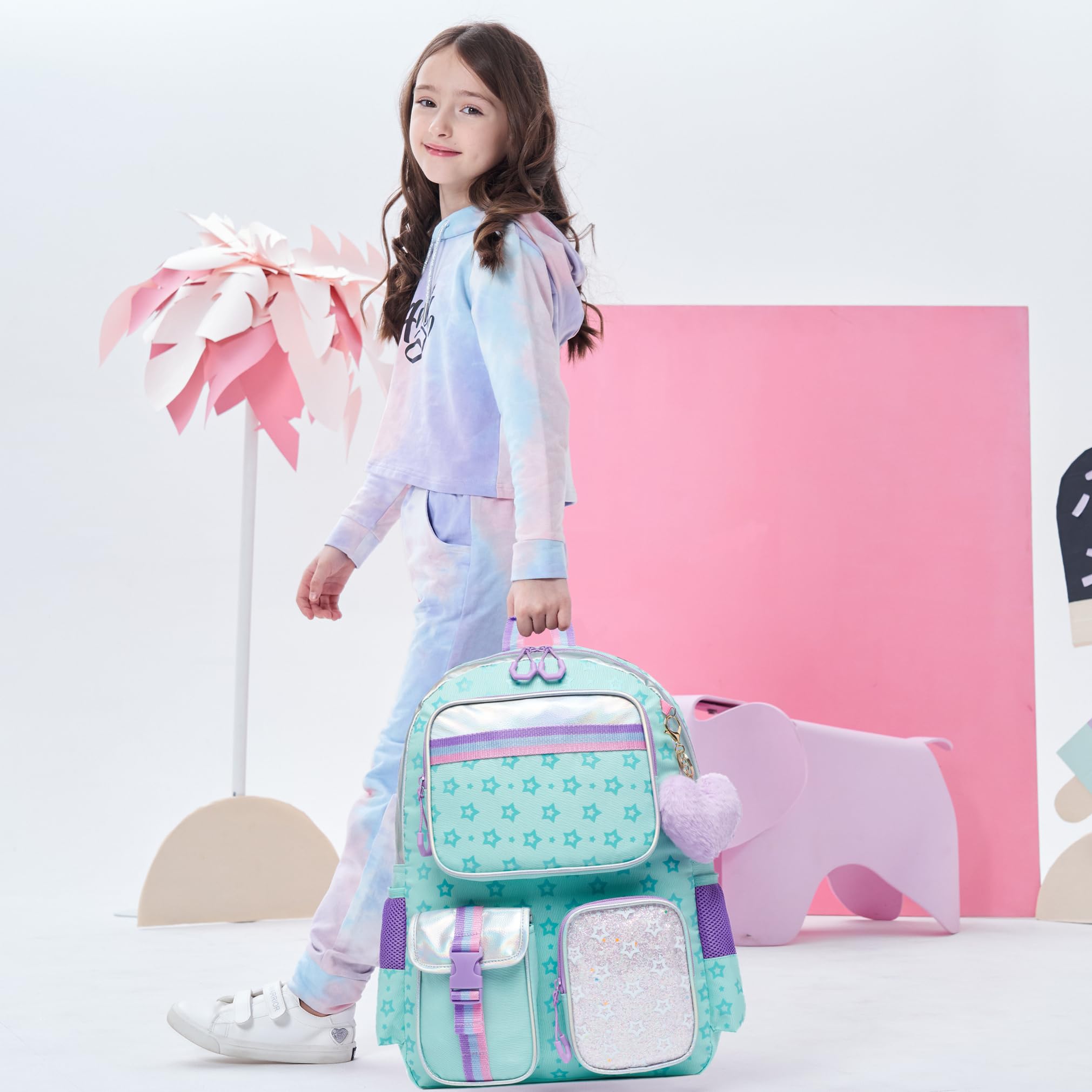 Foto 8 pulgar | Mochila Escolar Meetbelify Azul Infantil-Venta Internacional