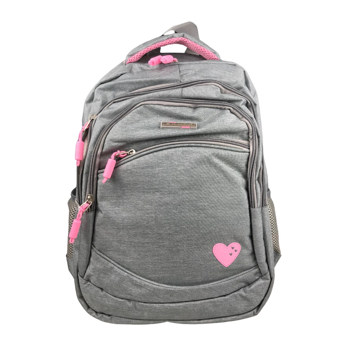 Mochila Golden Star Primaria Niña Df-8652 Gris $620