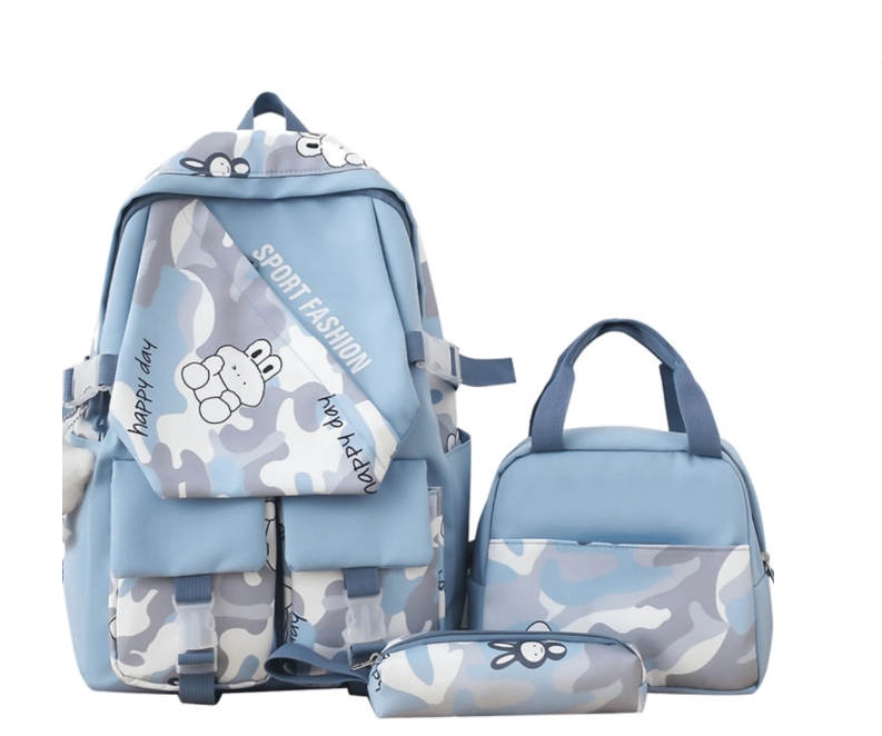Foto 2 pulgar | Mochila con Lonchera y Lapicera para Niña-Venta Internacional
