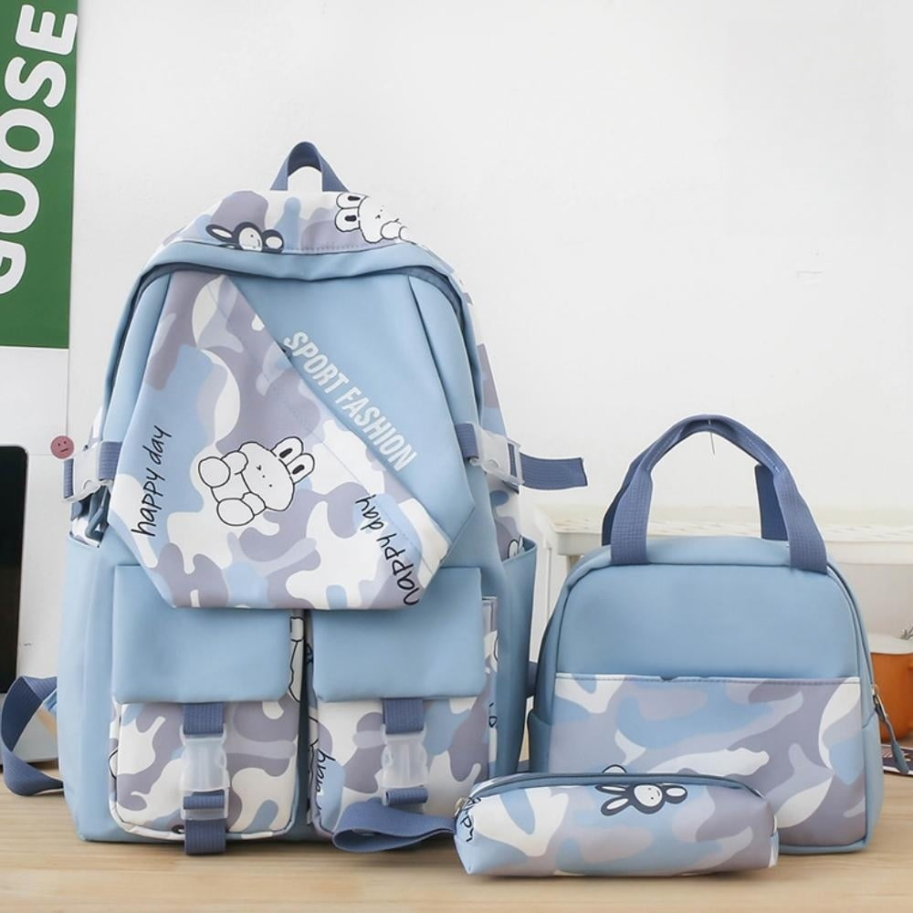 Foto 4 pulgar | Mochila con Lonchera y Lapicera para Niña-Venta Internacional