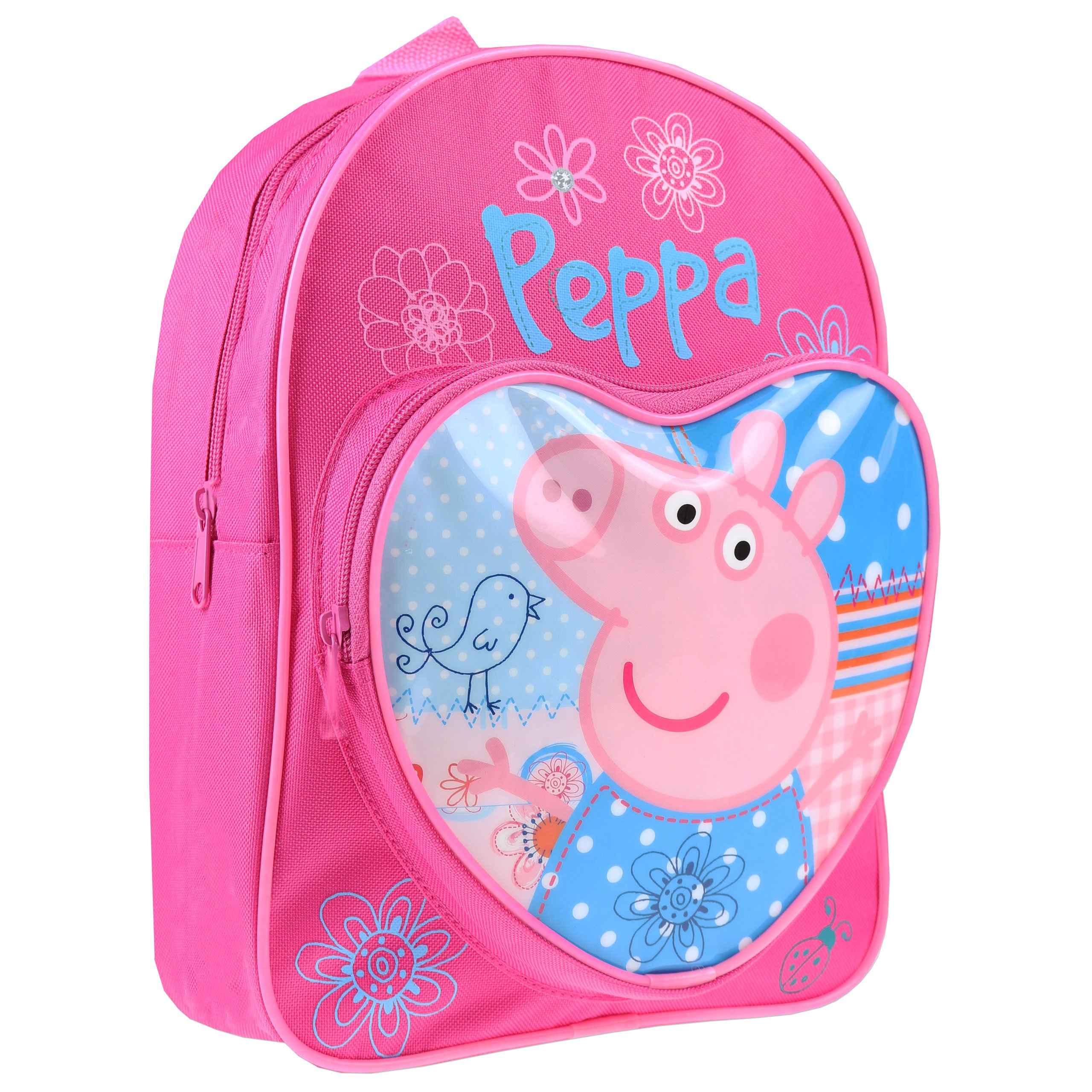 Foto 3 pulgar | Mochila Escolar Peppa Pig Para Niñas, Mochila Para Libros, Color Rosa - Venta Internacional.