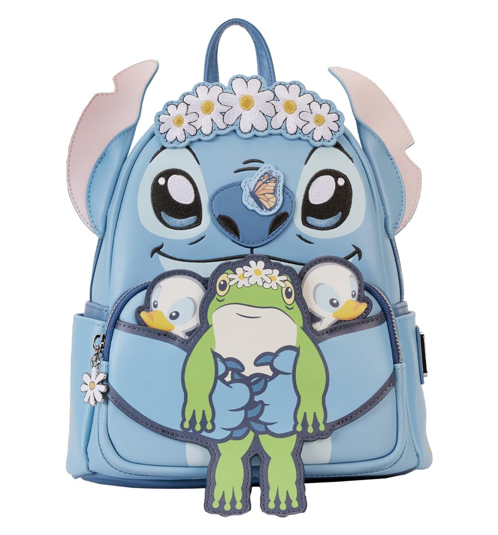 Foto 2 pulgar | Bandolera Loungefly Disney Stitch Springtime Daisy Cosplay - Venta Internacional.