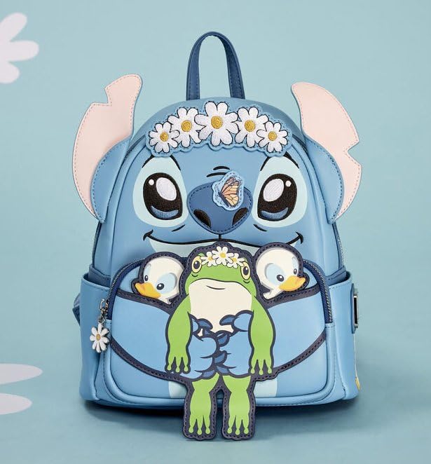 Foto 8 pulgar | Bandolera Loungefly Disney Stitch Springtime Daisy Cosplay - Venta Internacional.