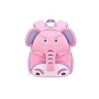 Foto 1 | Mochila Escolar Impermeable Ligero Transpirable Rosa Elefante