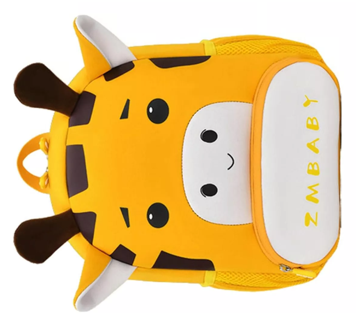 Foto 4 pulgar | Mochila Escolar Impermeable 20l Amarillo Jirafa