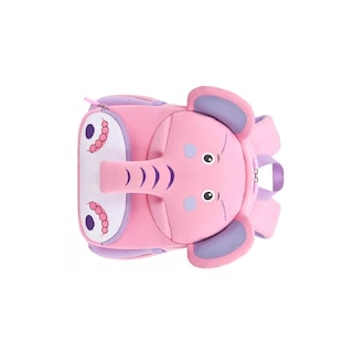 Foto 4 | Mochila Escolar Impermeable Ligero Transpirable Rosa Elefante