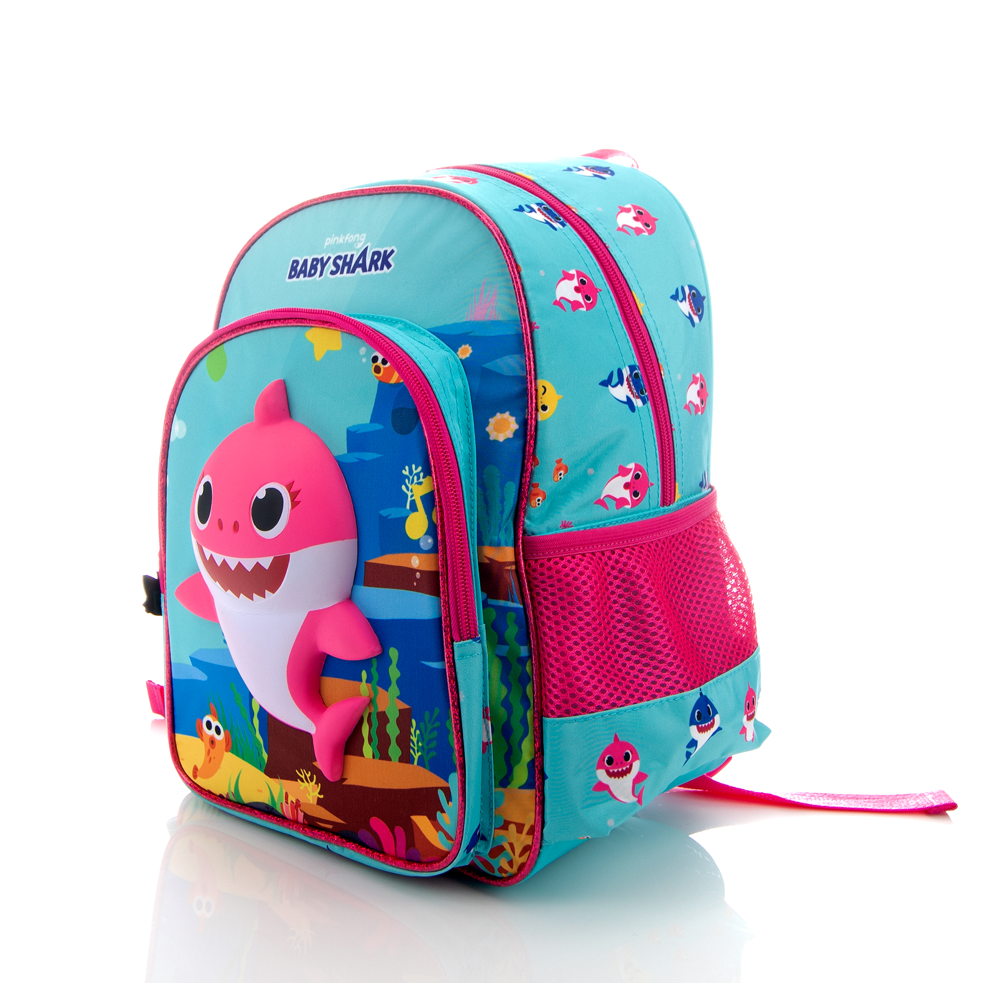 Foto 4 pulgar | Mochila  Pinkfong Squishy De Mommy Shark