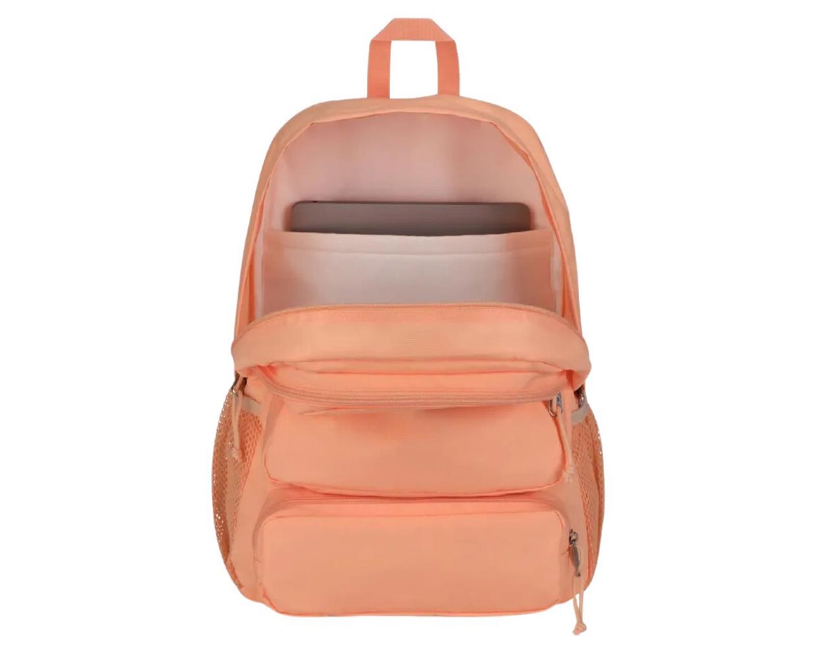 Foto 4 pulgar | Mochila Jansport Doubleton Naranja Js0a7znyz72 Color Naranja
