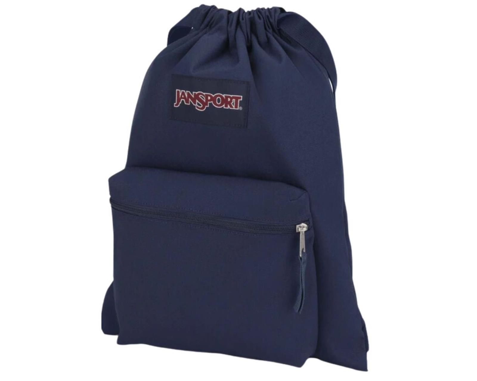 Foto 3 pulgar | Mochila Jansport Draw Sack Azul Js0a83lq003 Color Azul