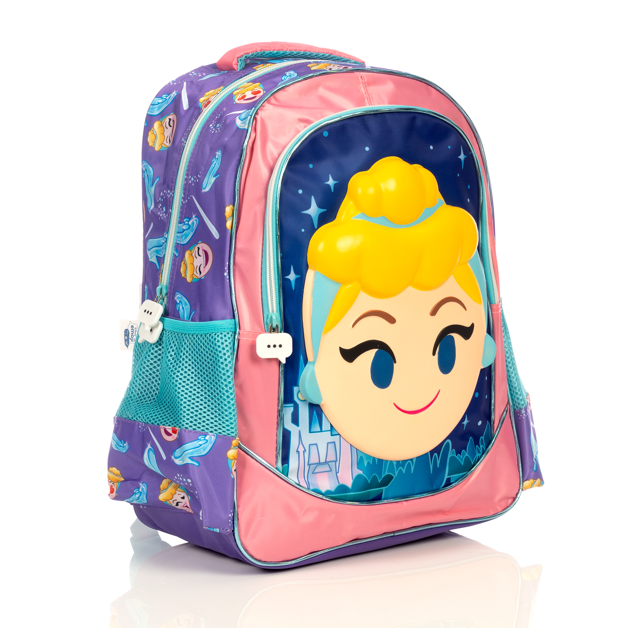 Foto 2 pulgar | Mochila Disney Emoji Cenicienta Squishy