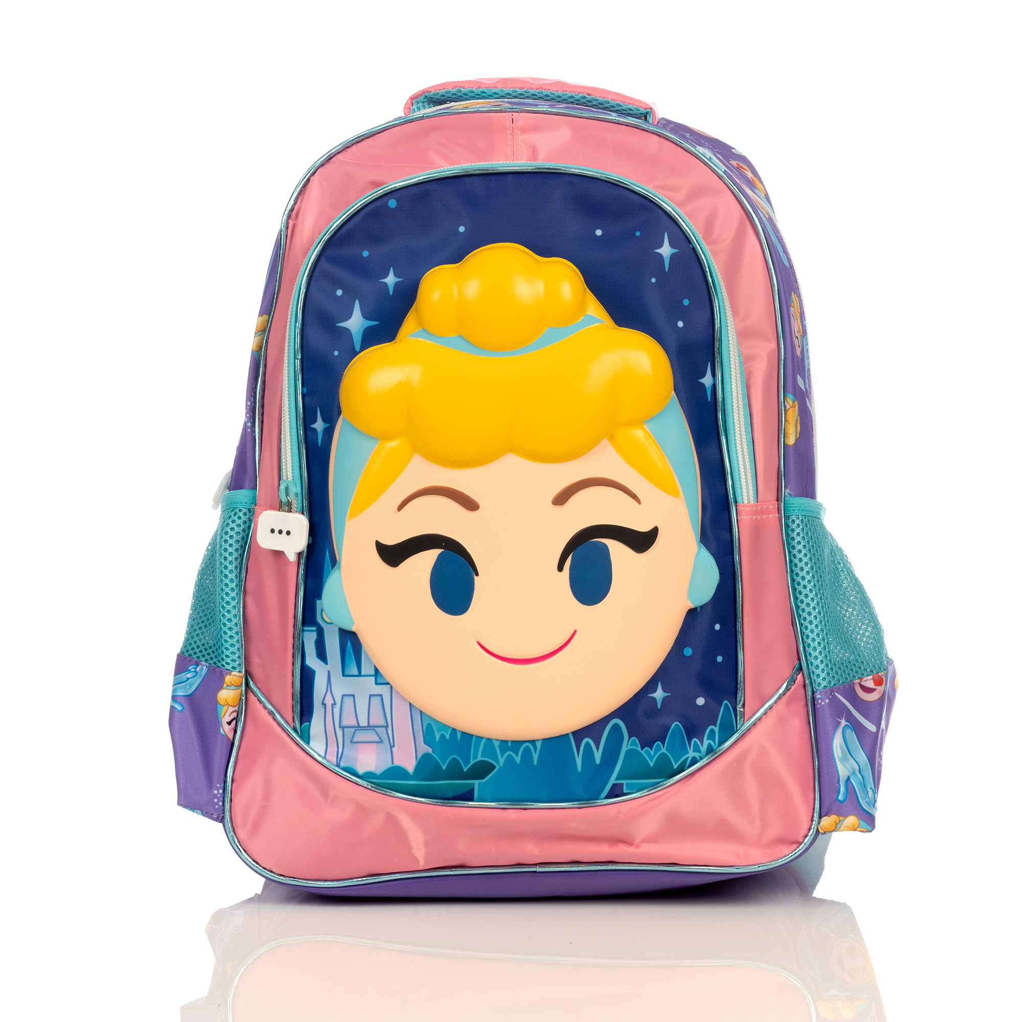 Foto 3 pulgar | Mochila Disney Emoji Cenicienta Squishy