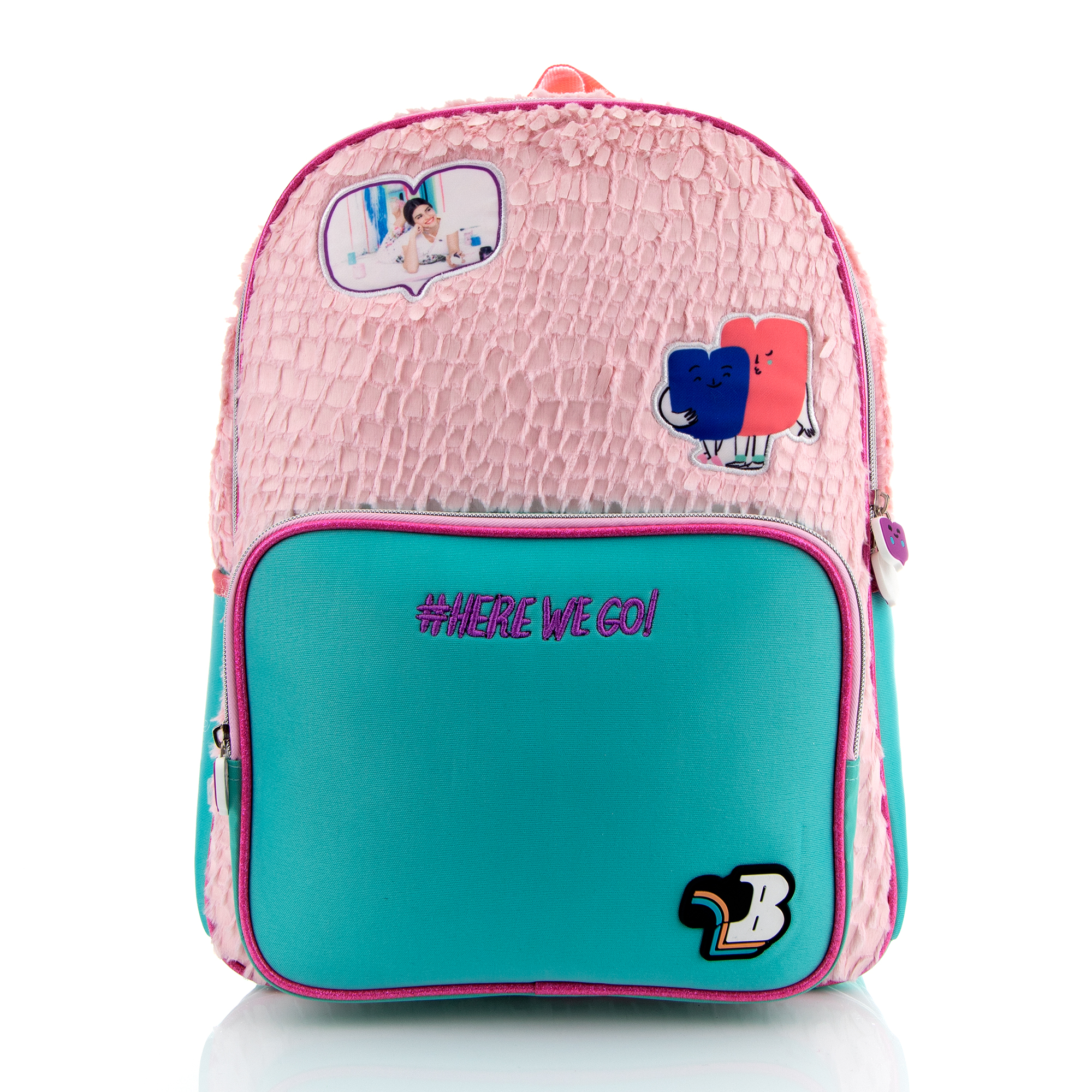 Foto 1 | Mochila De Bía  Felpa Con Textura