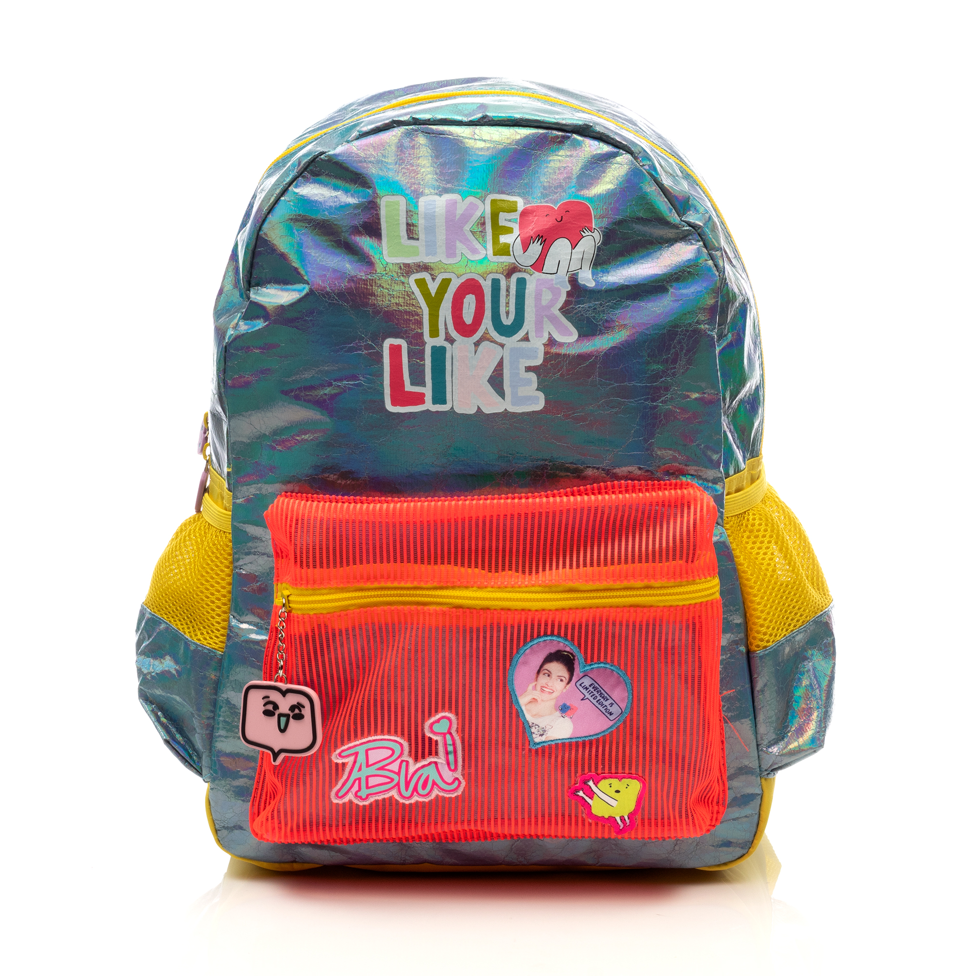 Foto 1 | Mochila De Bía Iridiscente Con Textura