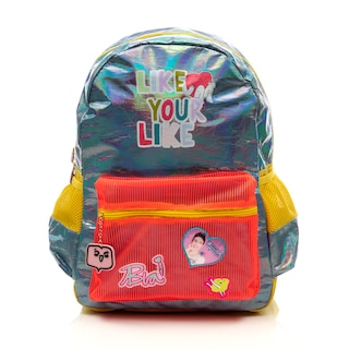 Foto 1 | Mochila De Bía Iridiscente Con Textura
