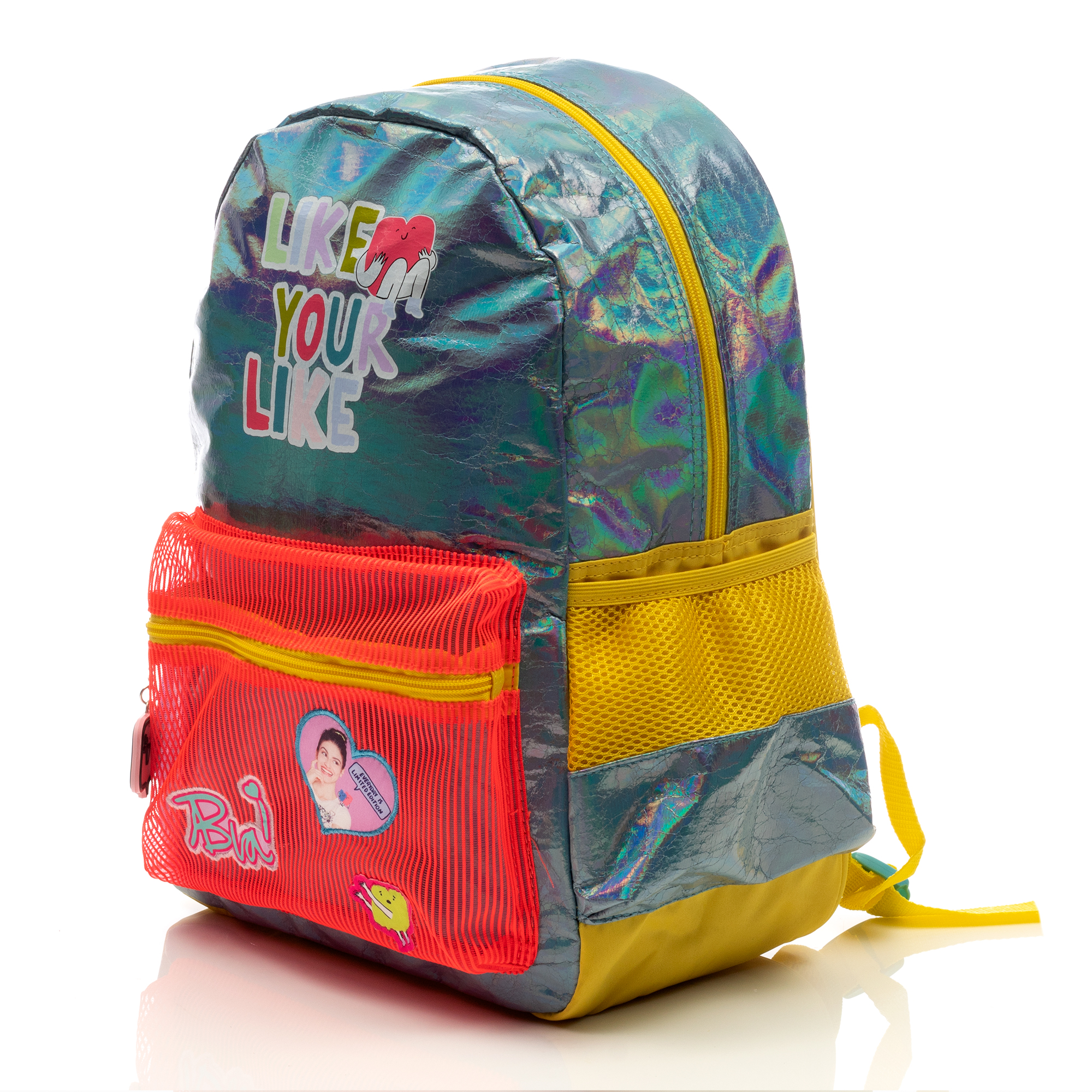 Foto 4 pulgar | Mochila De Bía Iridiscente Con Textura