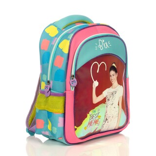 Foto 2 | Mochila De Bía Neopreno Azul Y Rosa