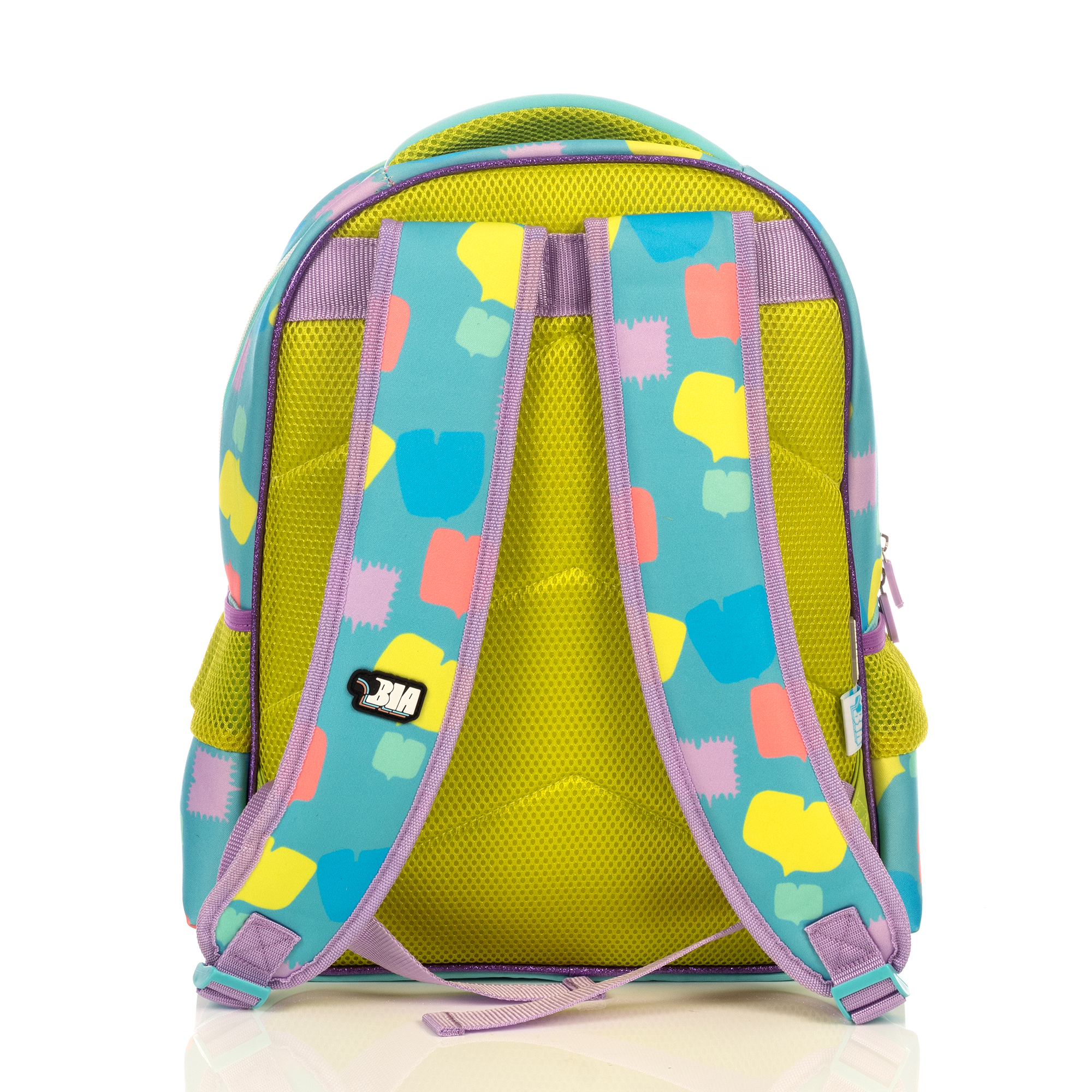 Foto 5 pulgar | Mochila De Bía Neopreno Azul Y Rosa