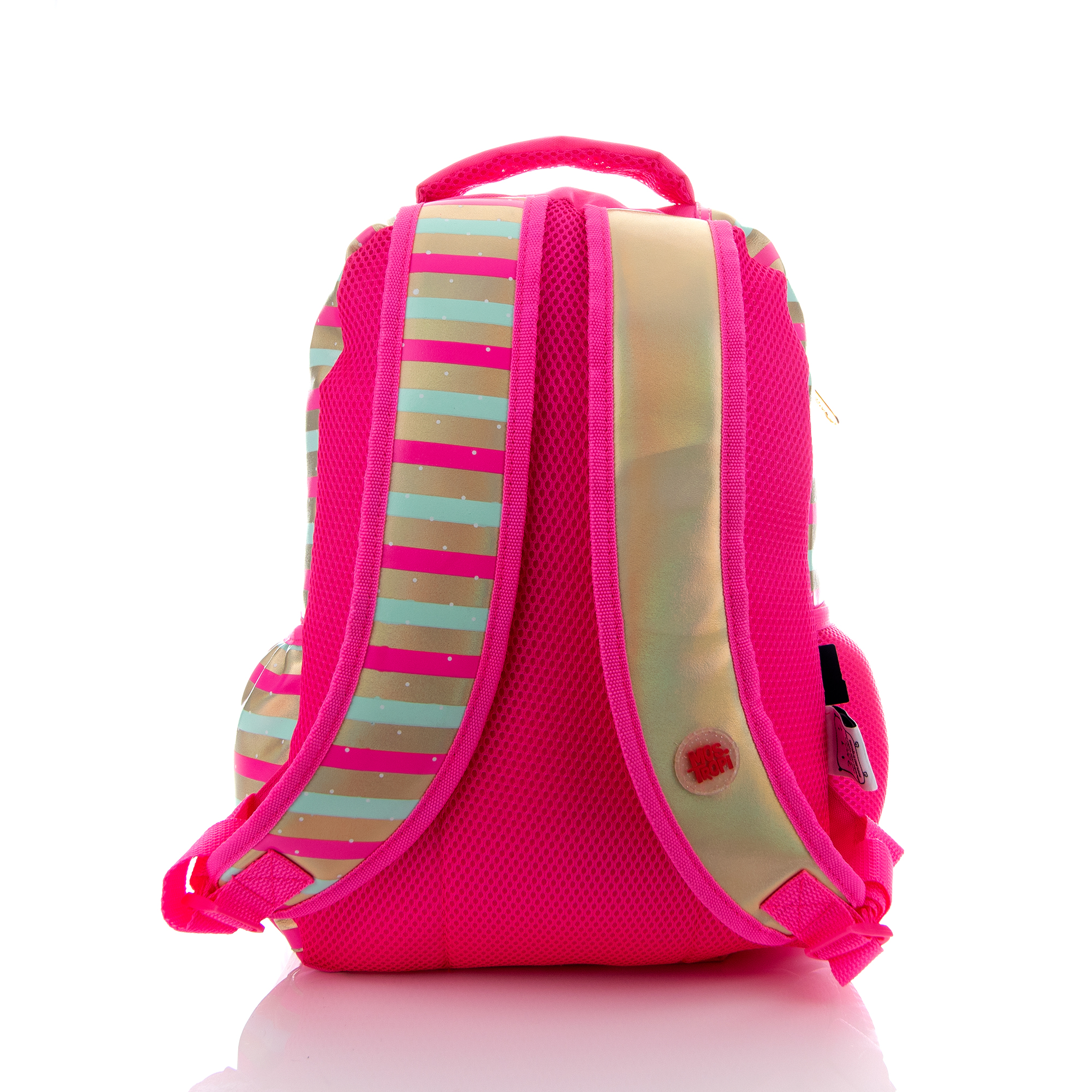 Foto 5 pulgar | Mochila Atmpacks Mostropi Oro Lentejuela Reversible