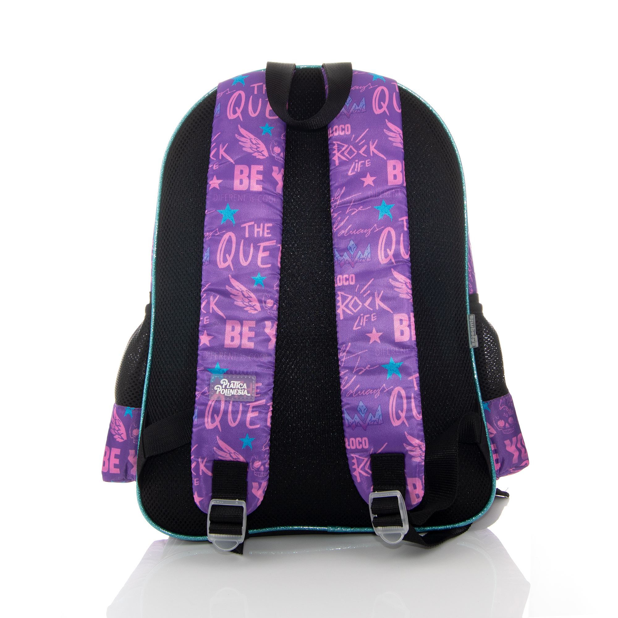Foto 5 pulgar | Mochila Original Los Polinesios Shut Up And Kiss Me