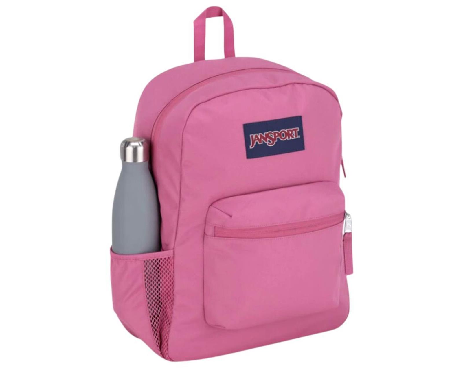 Foto 3 pulgar | Mochila Jansport Cross Town Rosa