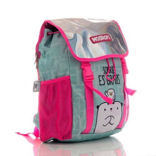 Foto 2 | Mochila Escolar Atm Mostropi Pink