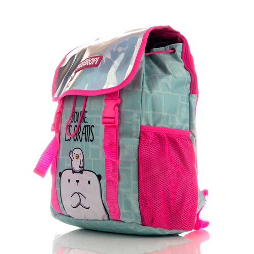 Foto 3 | Mochila Escolar Atm Mostropi Pink