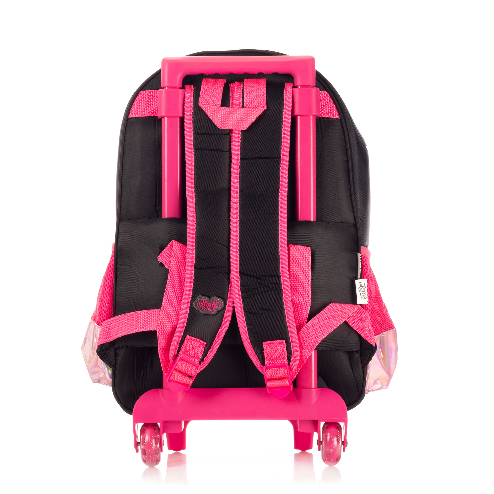 Foto 3 | Mochila Escolar Jojo Siwa Follow Rosa Con Ruedas
