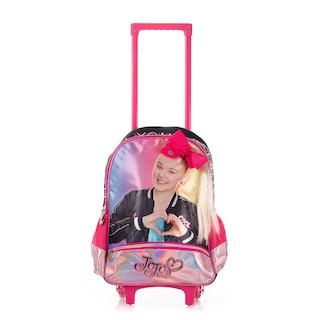 Foto 4 | Mochila Escolar Jojo Siwa Follow Rosa Con Ruedas