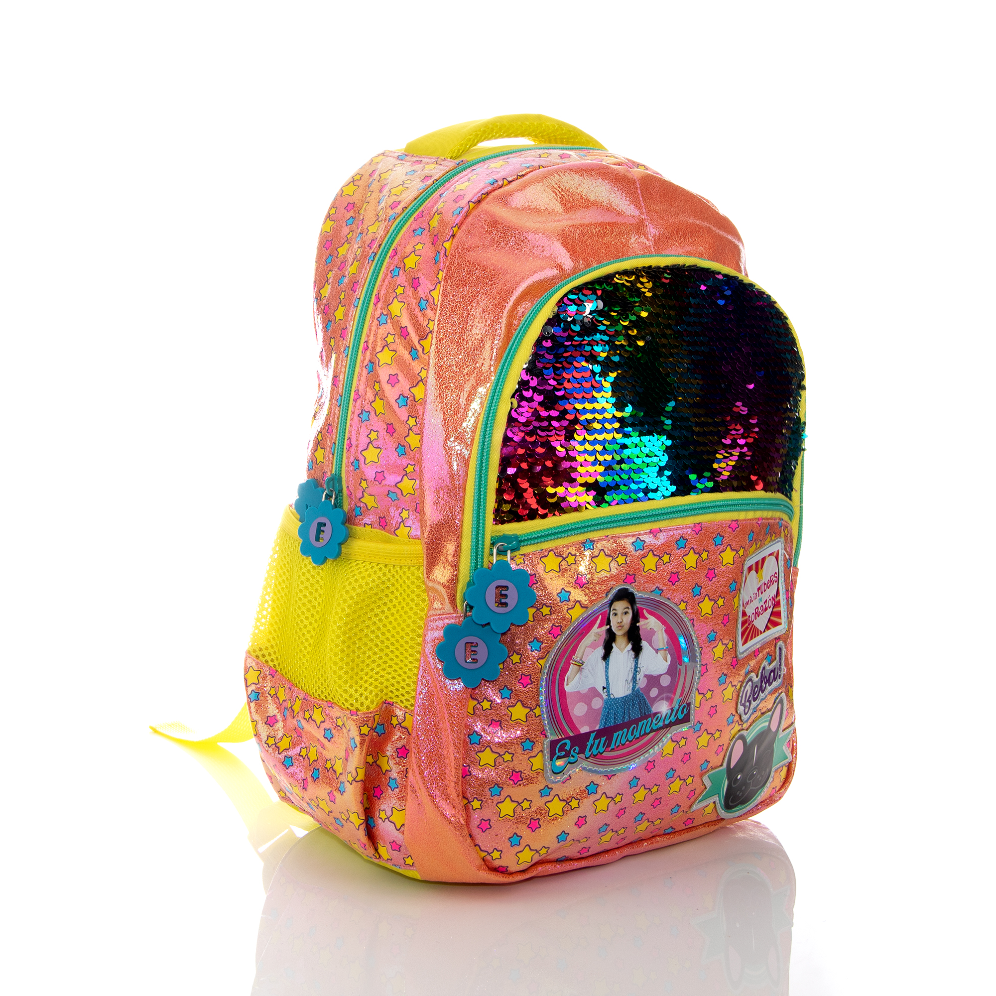 Foto 3 pulgar | Mochila de TV Ana Emilia Parches Iridiscentes