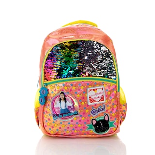 Foto 5 | Mochila de TV Ana Emilia Parches Iridiscentes