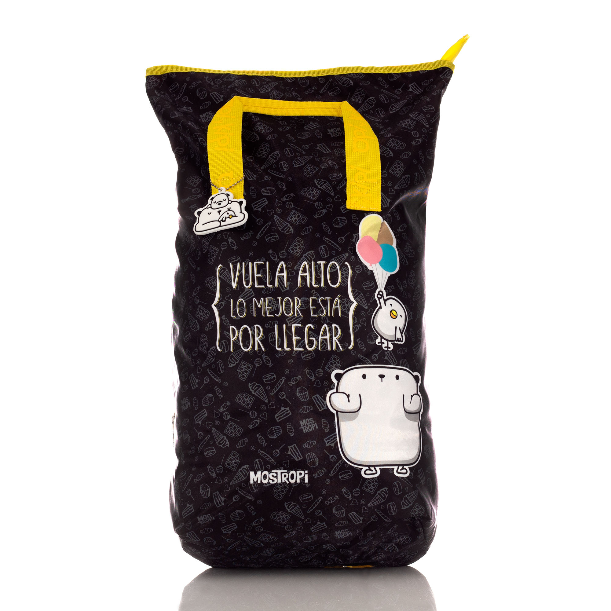 Mochila Escolar Atm Negra