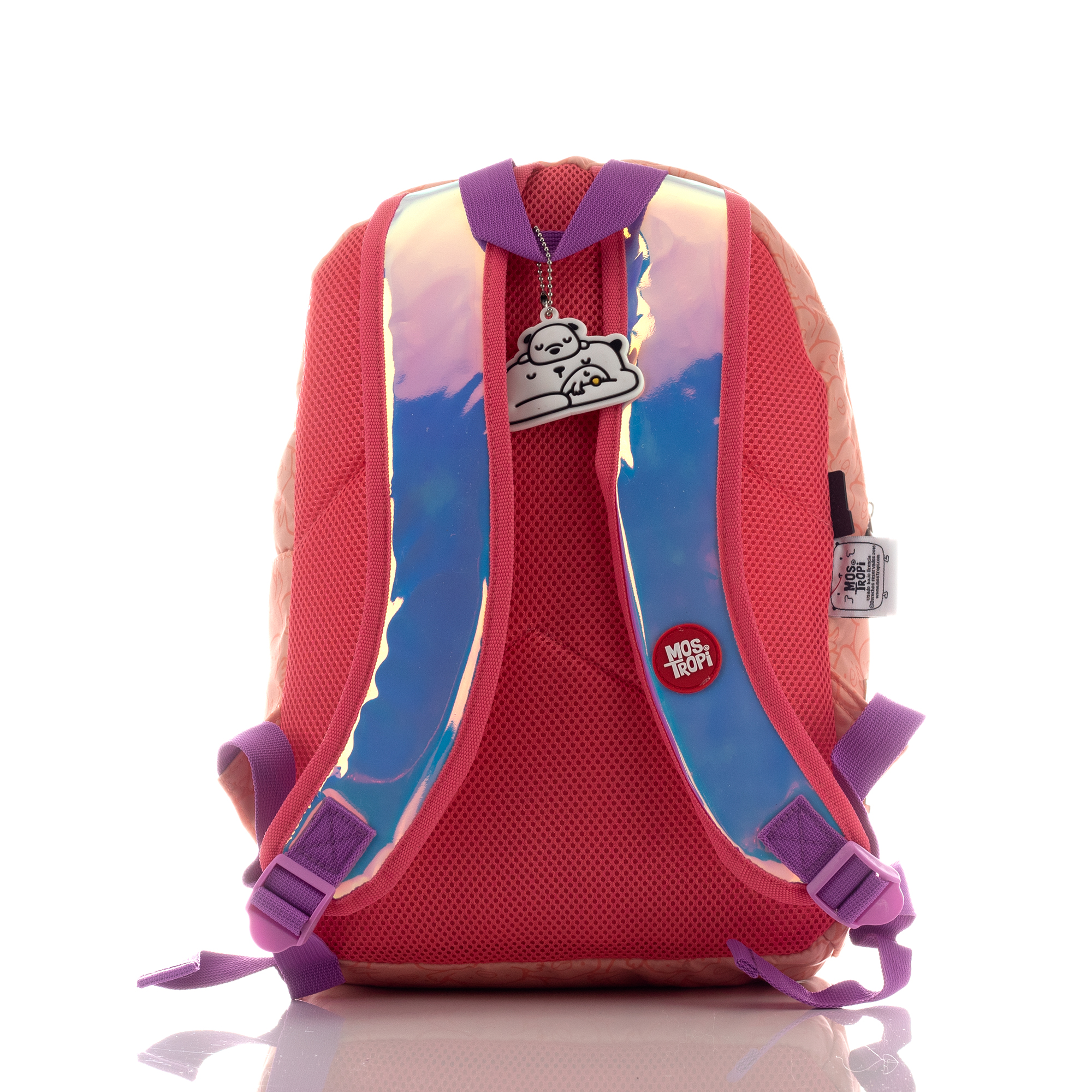 Foto 4 | Mochila Escolar Atm Mostropi Opi Kipi Peach