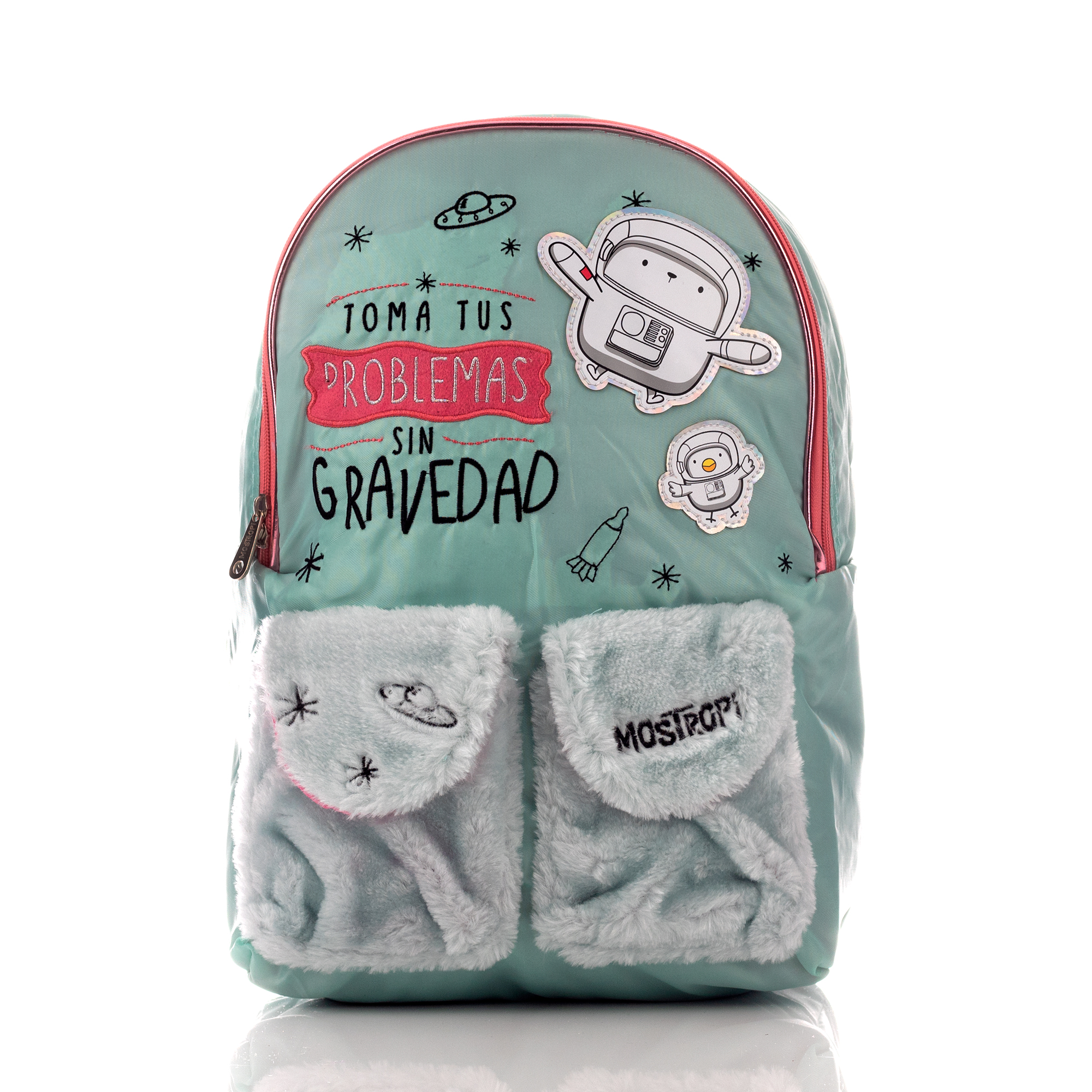 Mochila Escolar Atm Azul