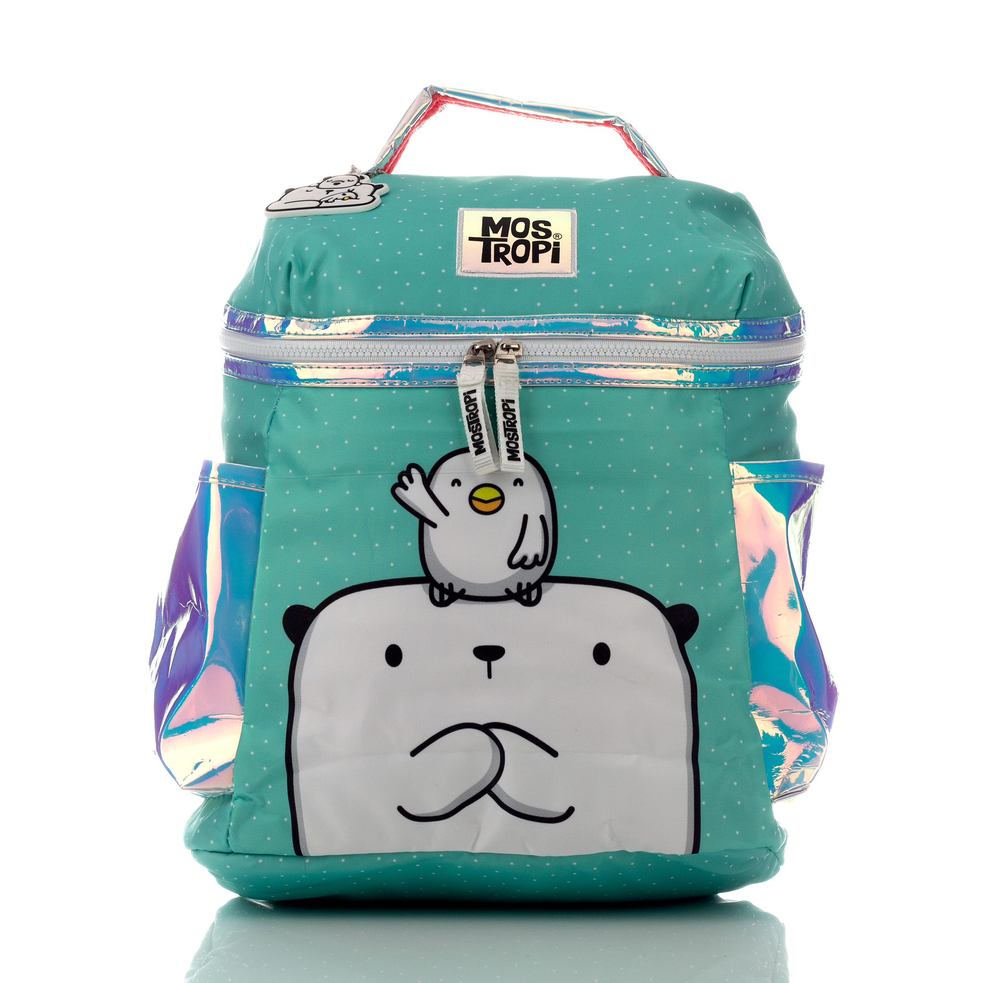 Mochila Escolar Atm Mostropi Azul