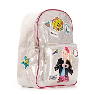 Foto 2 | Mochila Escolar Jojo Siwa Color Plateado Diseño Estampado.
