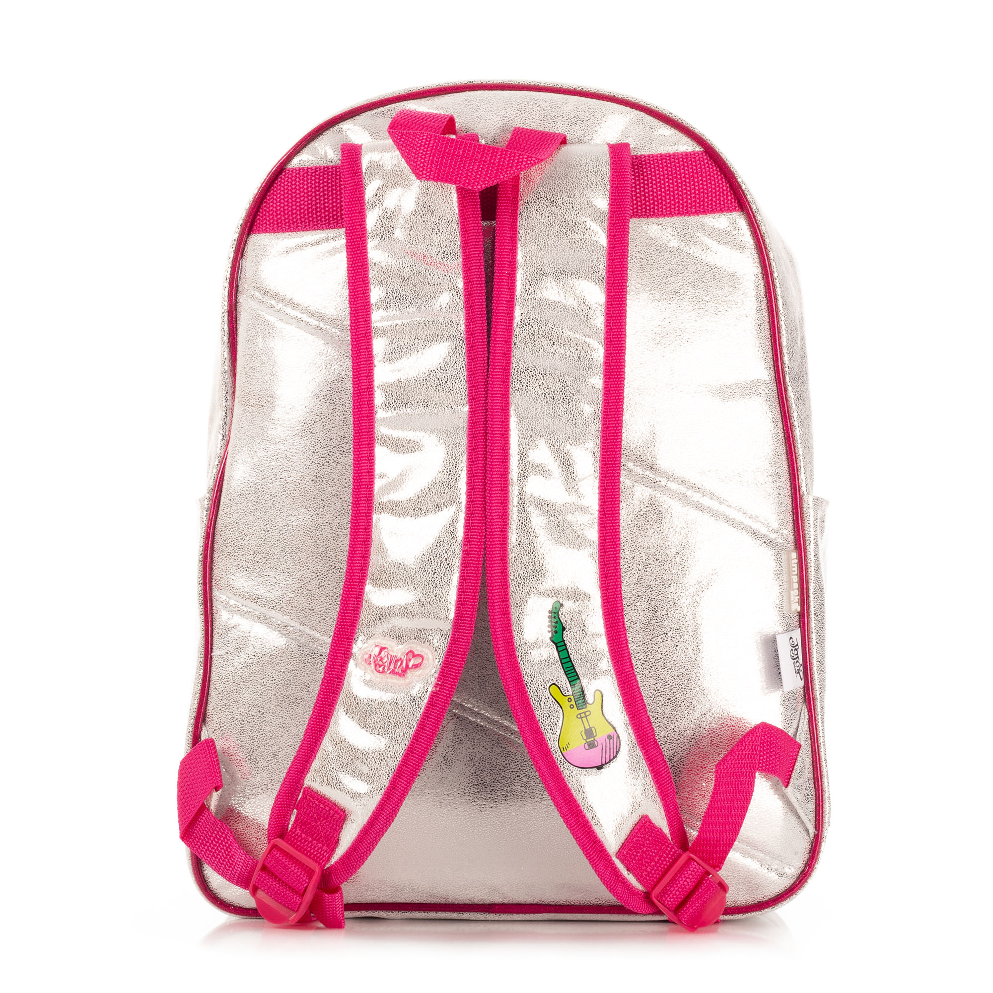 Foto 3 | Mochila Escolar Jojo Siwa Color Plateado Diseño Estampado.