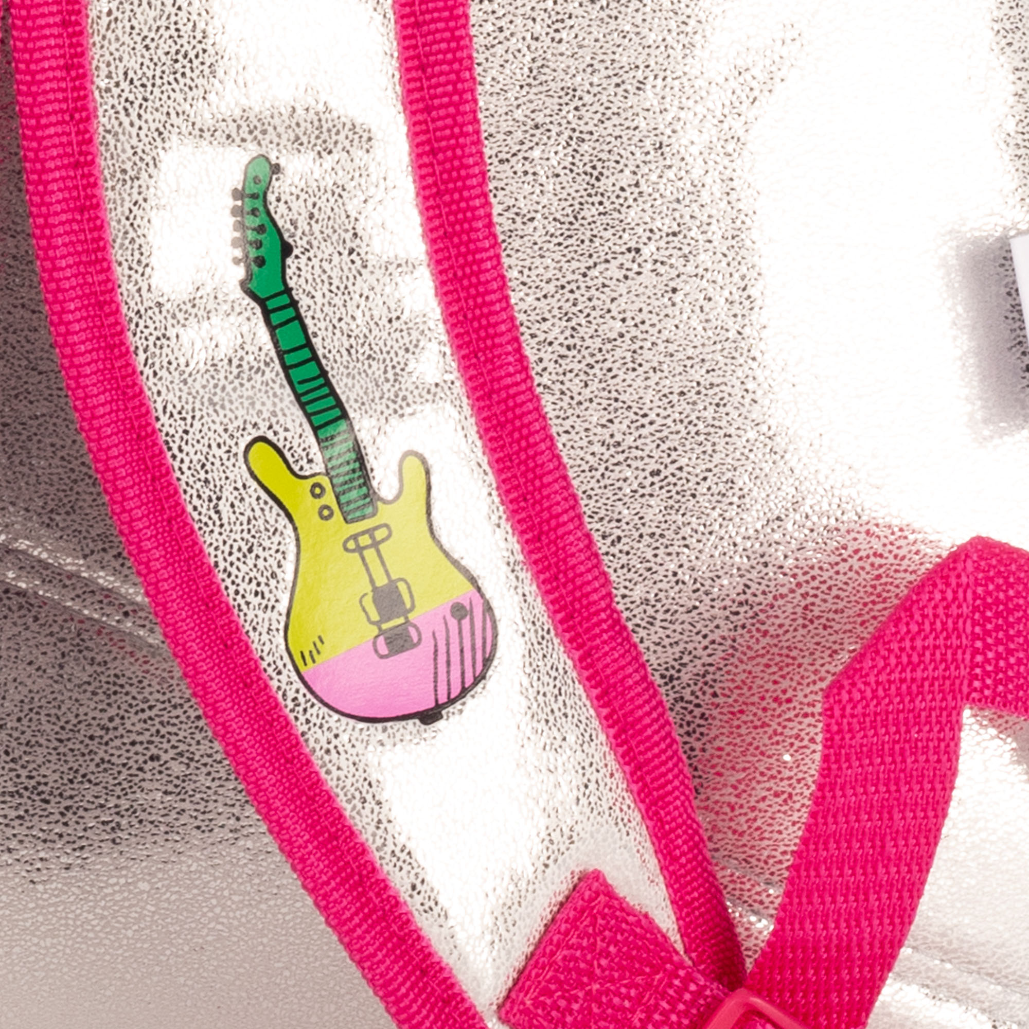 Foto 4 | Mochila Escolar Jojo Siwa Color Plateado Diseño Estampado.