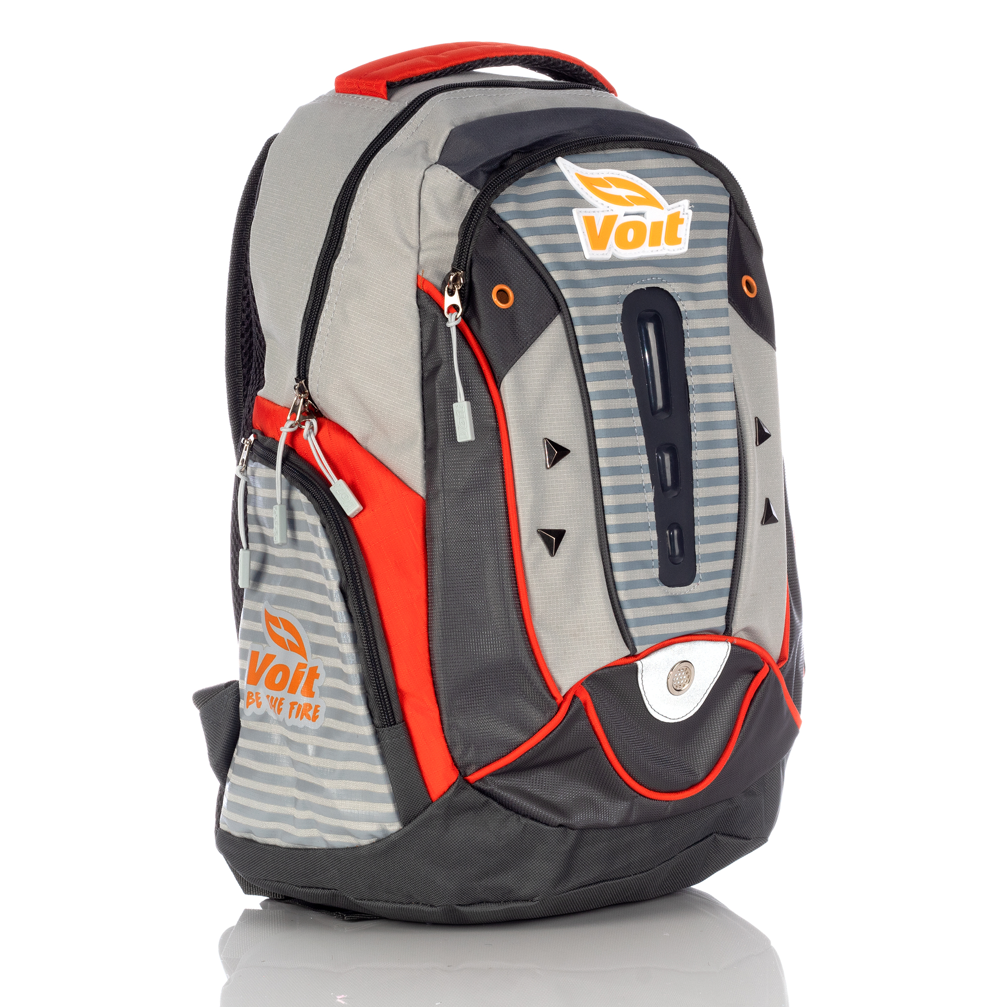 Foto 3 pulgar | Mochila Deportiva Voit 9232 Color Naranja Diseño Alta Calidad