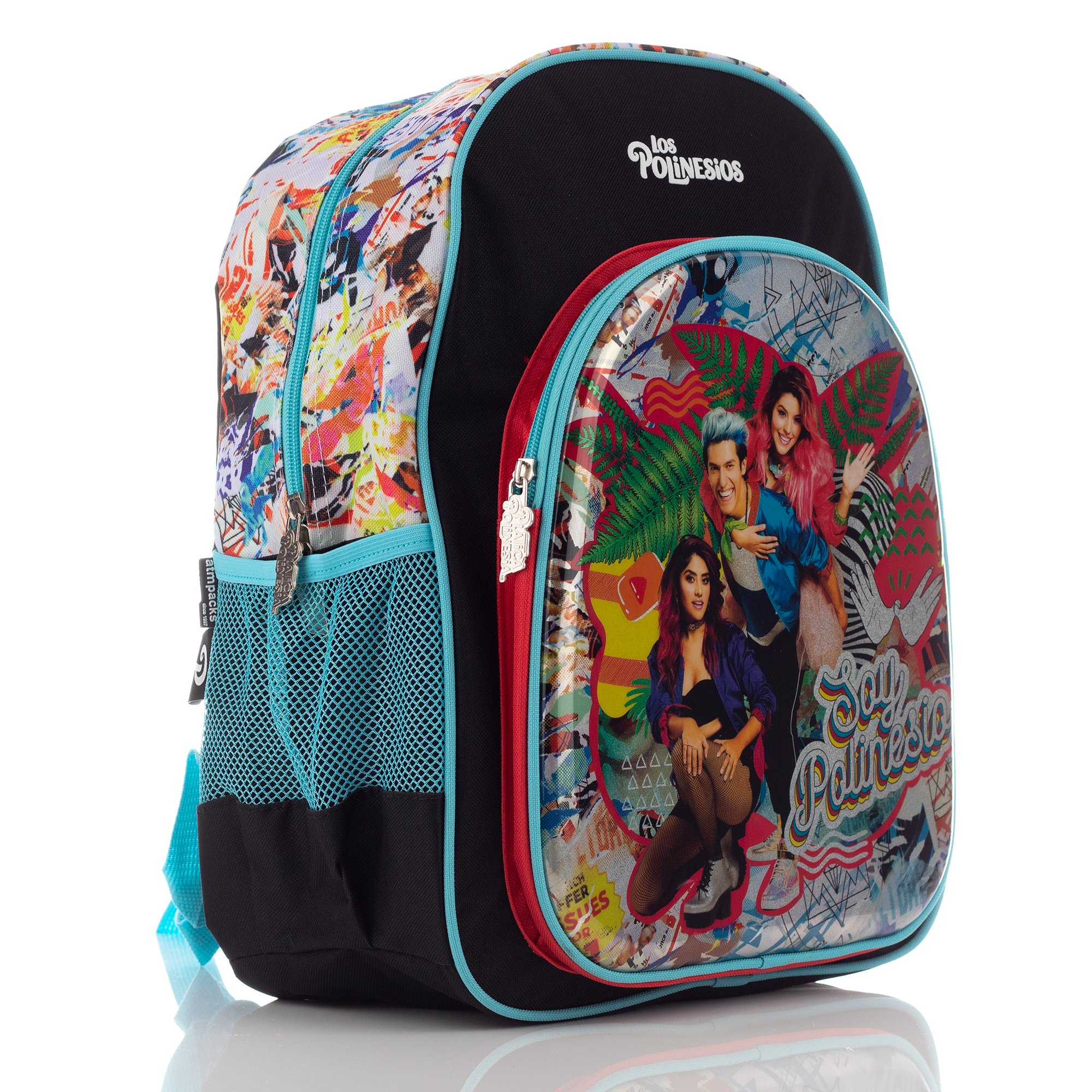 Foto 3 pulgar | Mochila Soy Polinesio Original Tamaño Primaria